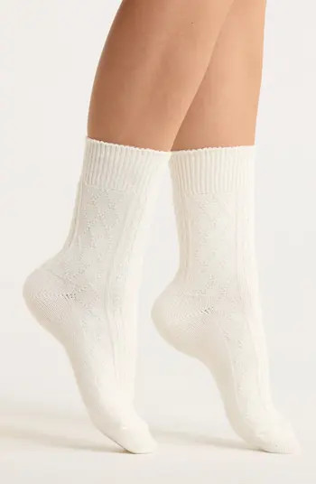 Cable Crew Socks | Nordstrom