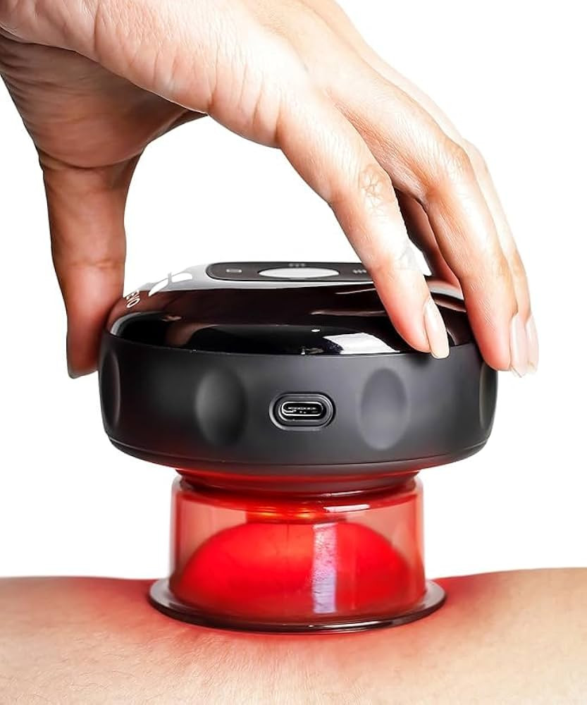 REVO The Original 4-in-1 Smart Cupping Therapy Massager, Red Light Therapy for Targeted Pain Reli... | Amazon (US)