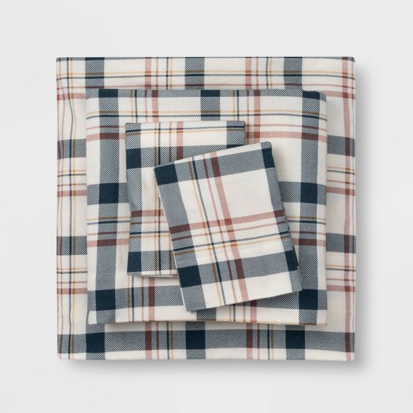 Printed Flannel Sheet Set - Threshold™ | Target