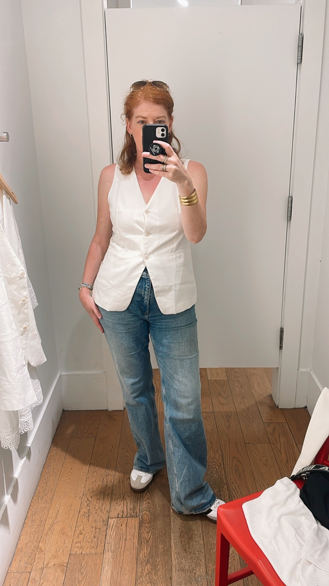 The perfect long linen vest for the summer 🌞

#LTKSummerEdit #LTKFindsUnder100 #LTKStyleTip