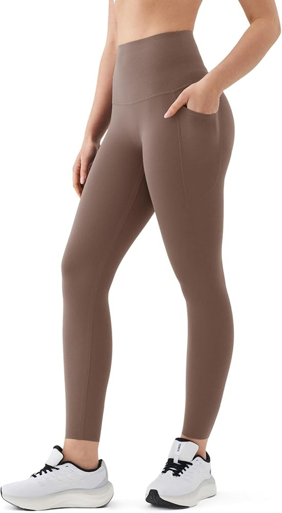 K-Swiss Workout Leggings for Women - High Waist Stretchy Soft Yoga Pants Gym Casual | Amazon (US)