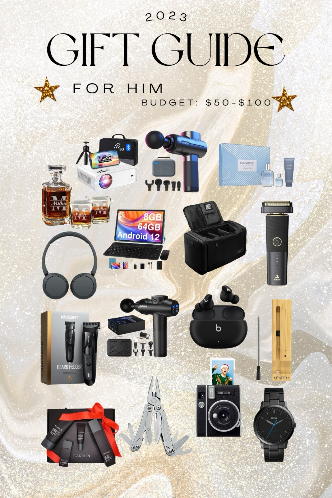 Amazon Gift Guide for Him! Budget of $50-$100 🙌🏻

#LTKHoliday #LTKGiftGuide
