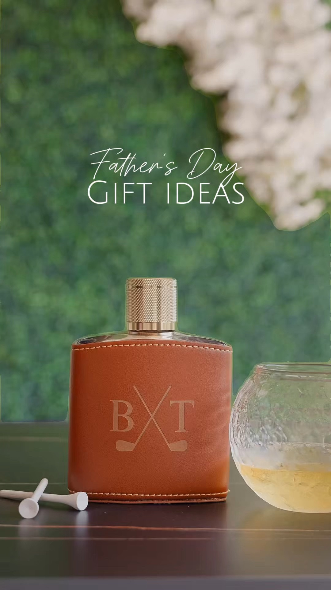 For the dad who loves golf and a good pour ⛳️🥃
Personalized leather decanters & golf-inspired glasses for his at home bar.

#homewetbar
#gifts for him
#fathersday
#personalizedgofts
#ad

#LTKHome #LTKMens
