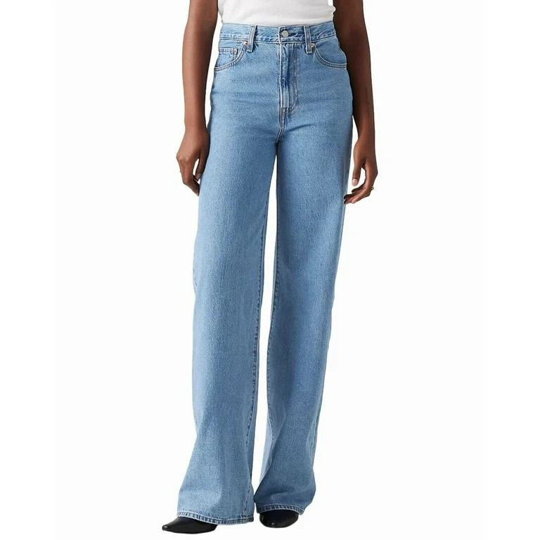 Levi's womens  Ribcage Wide Leg H223 Splash Zone Wide Jean, 25 | Walmart (US)