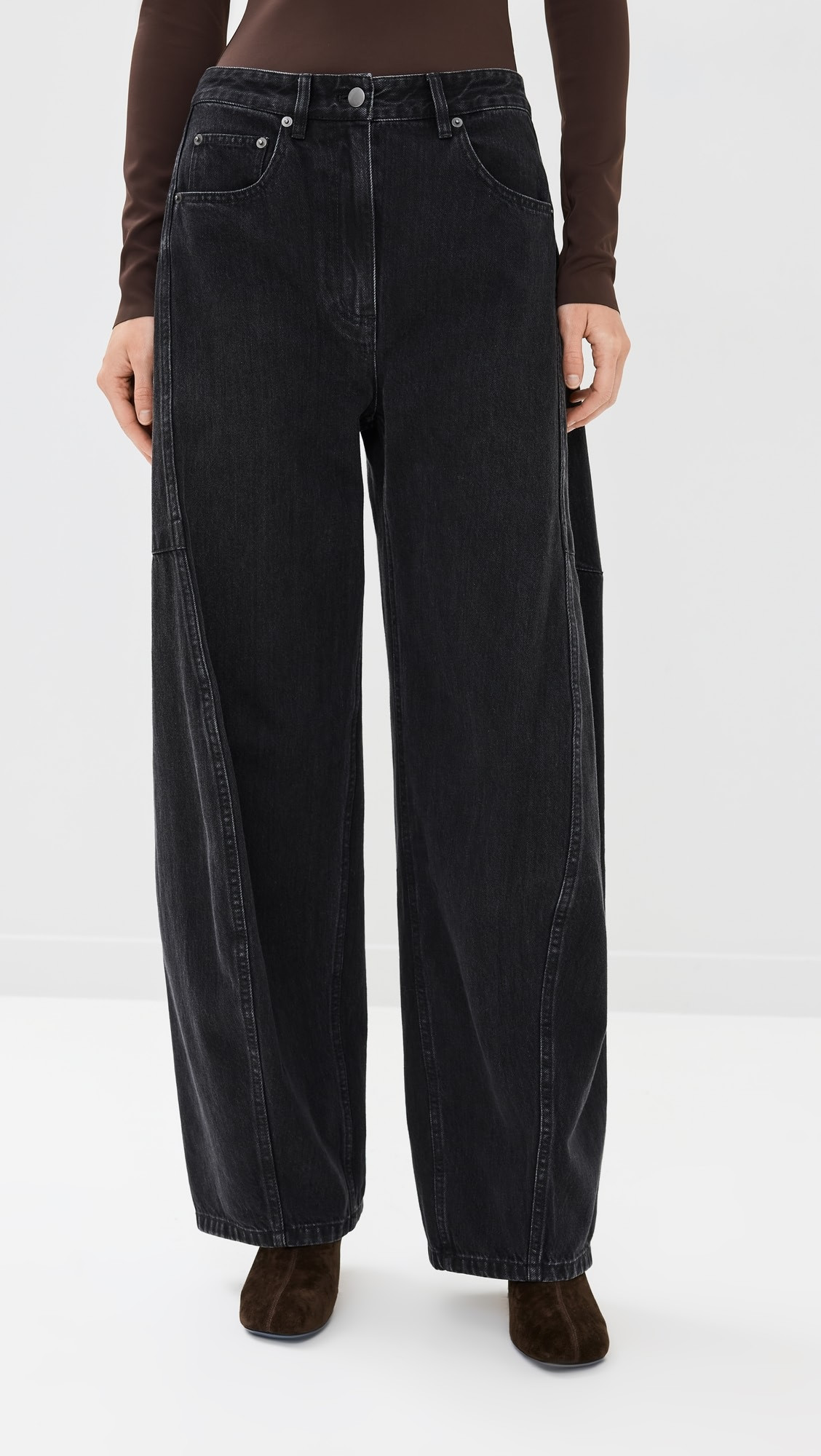 Vintage Black Denim Sid Jeans | Shopbop