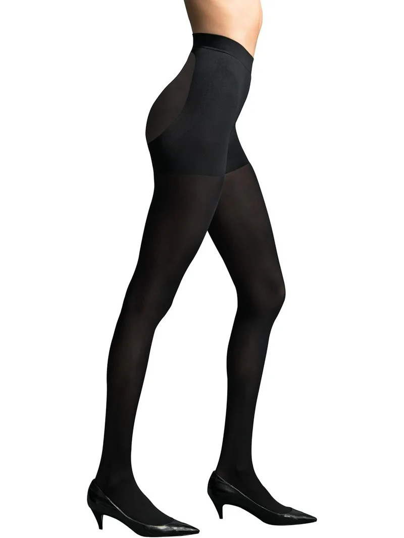 L'eggs Women's 60 Denier 360 Contour Opaque Tights, Sizes up to 2XL | Walmart (US)