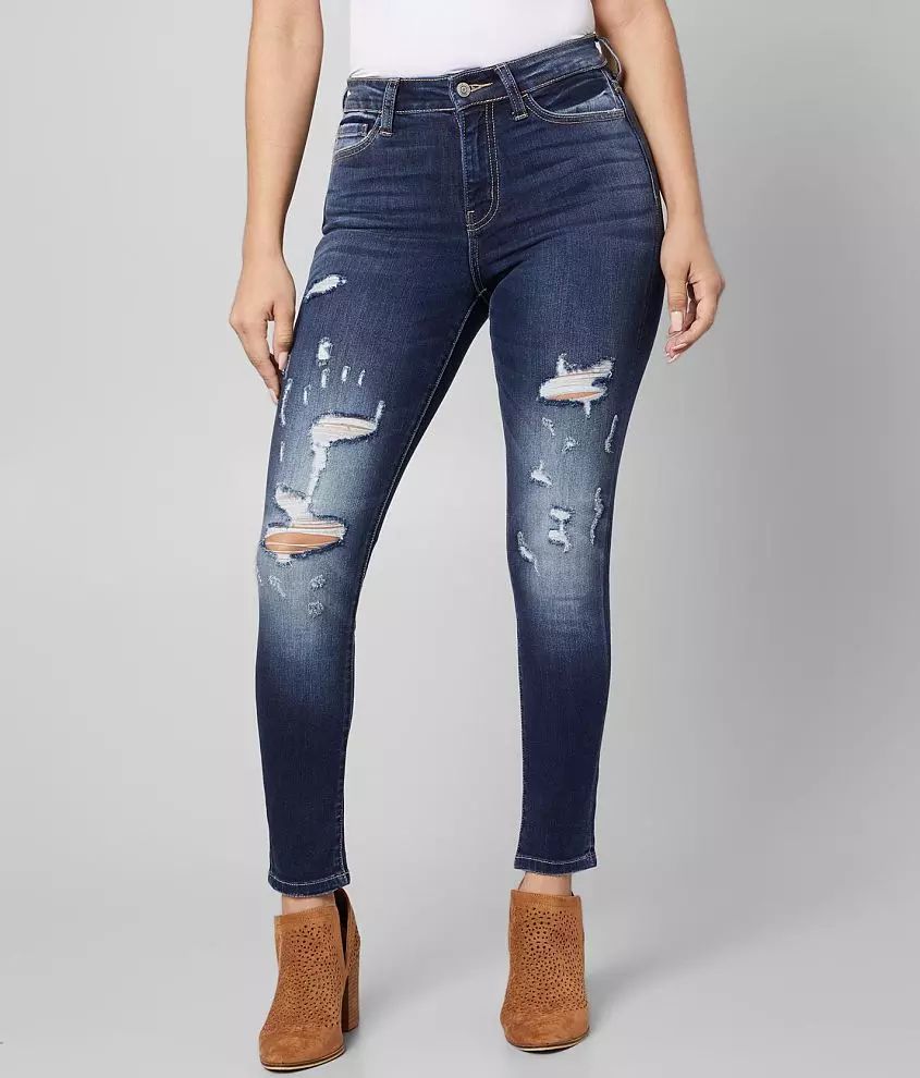 Curvy High Rise Ankle Skinny Jean | Buckle