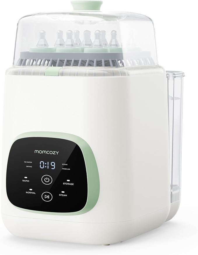 Momcozy KleanPal Pro All-in-One Bottle Washer, Sterilizer & Dryer - Matte | New Matte White Desig... | Amazon (US)