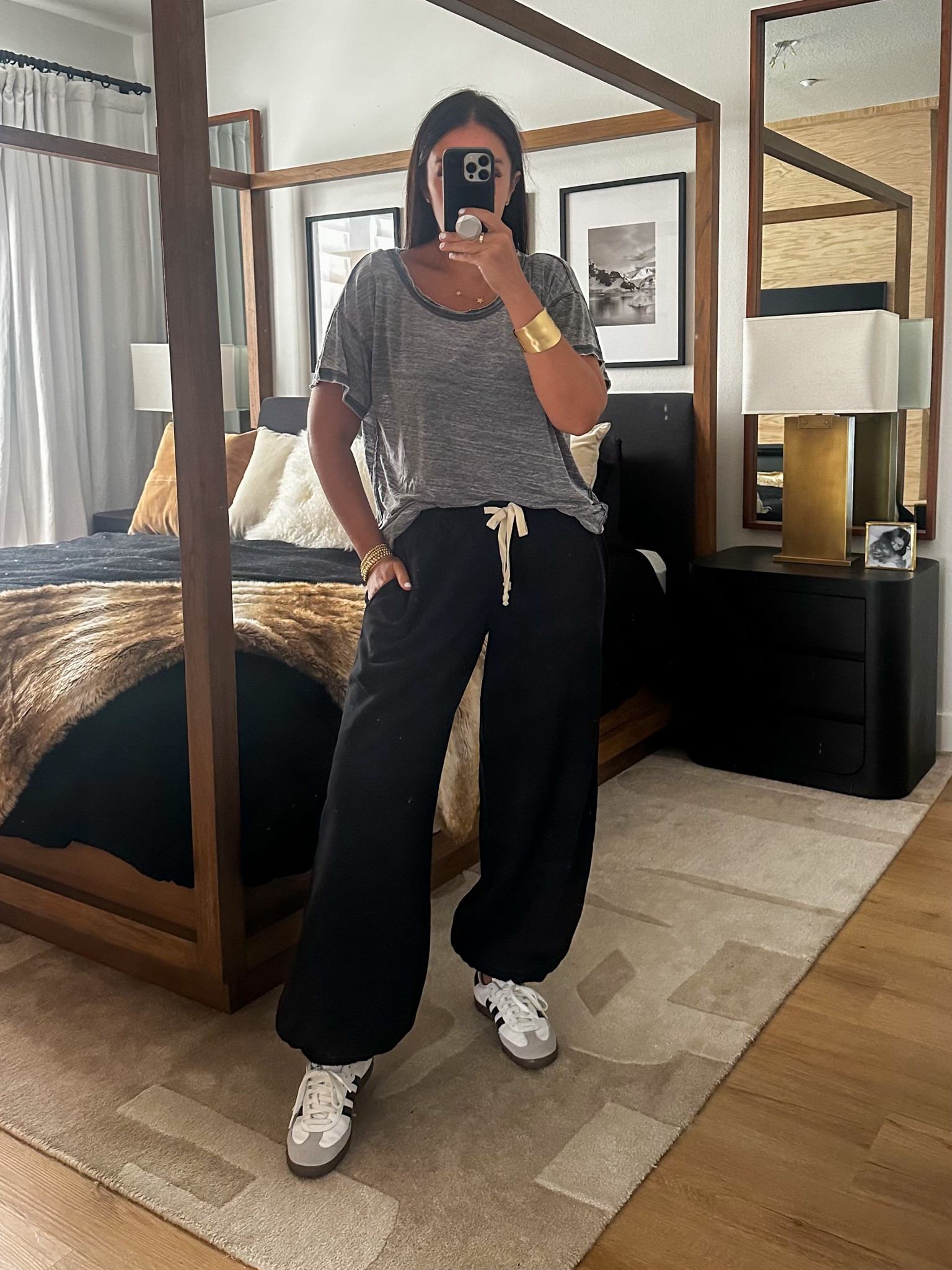 Out From Under Verona Burnout Tee. Out From Under Brenda Jogger Sweatpant

