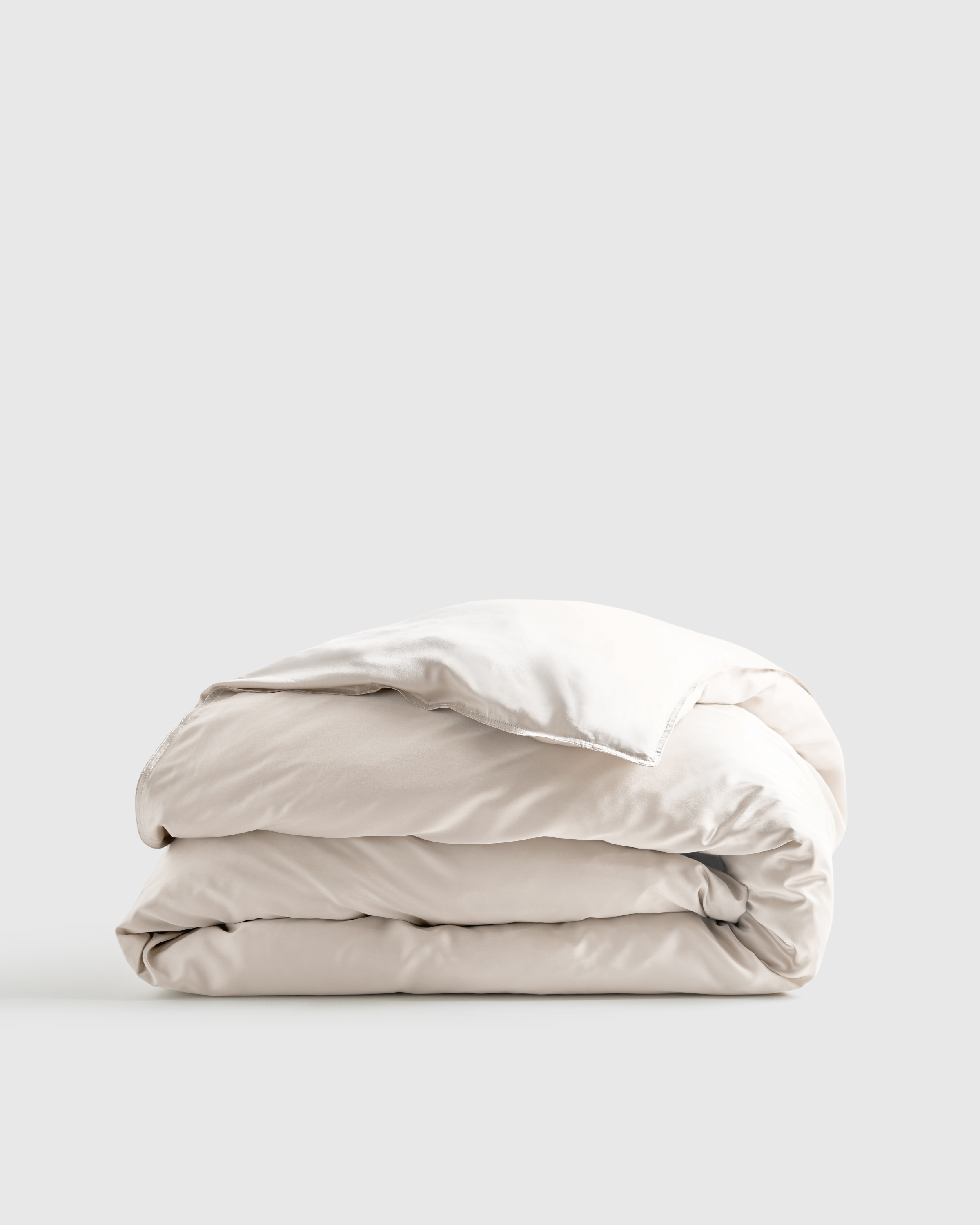 Quince | Duvet Cover in Sand, Bamboo Lyocell, Size Twin, Bamboo Viscose | Quince