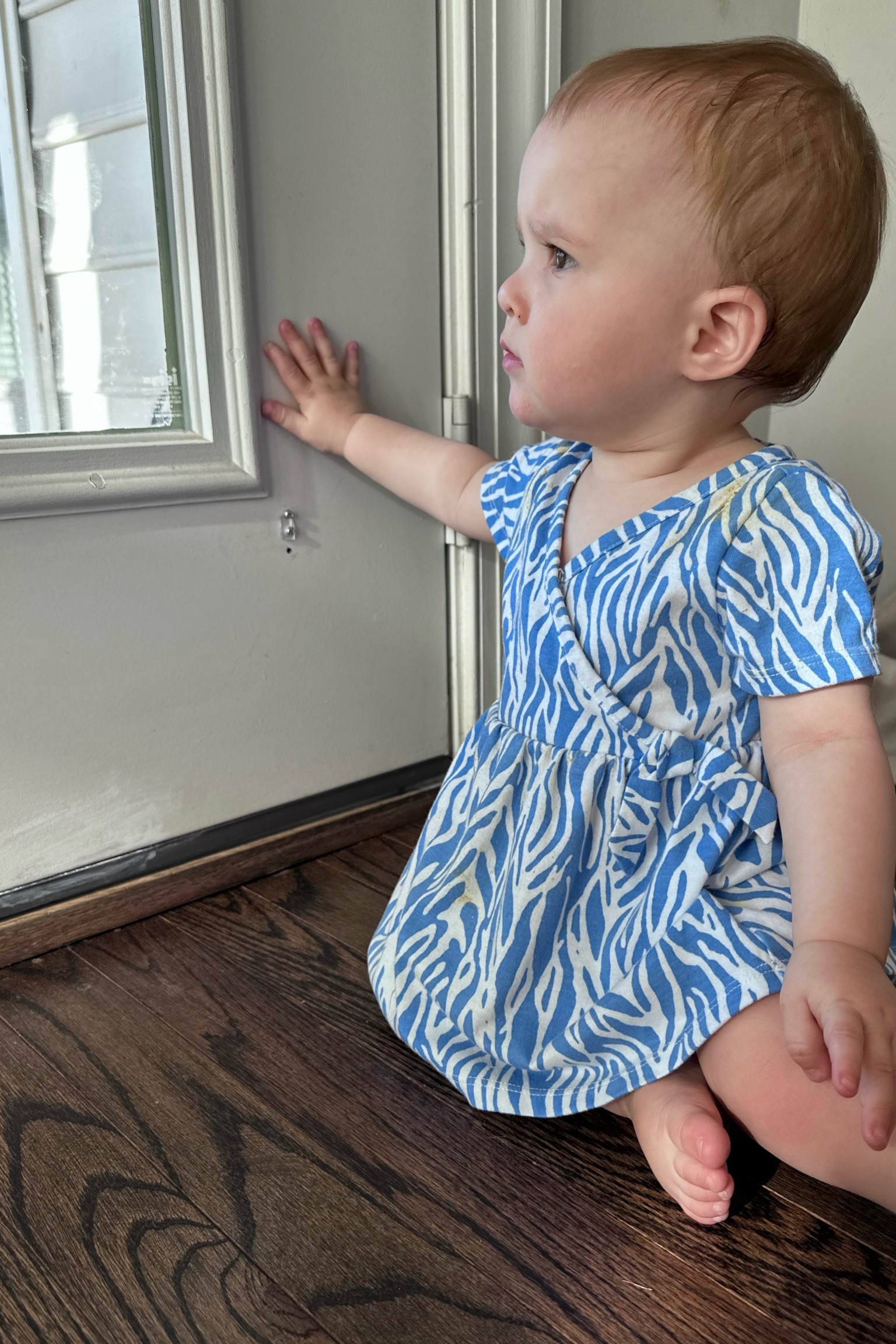 The cutest little baby dress! I swear it didn’t come covered in food..

#LTKkids #LTKbaby