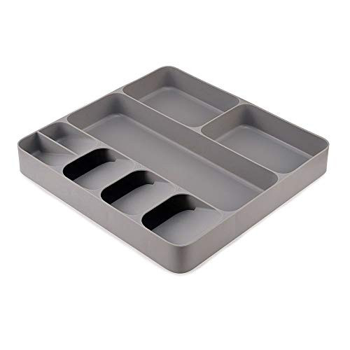Joseph Joseph DrawerStore Kitchen Drawer Organizer Tray for Cutlery Utensils and Gadgets, Gray, 15.6 | Amazon (US)