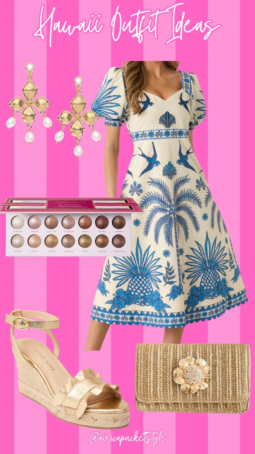 Hawaii dinner outfit idea 