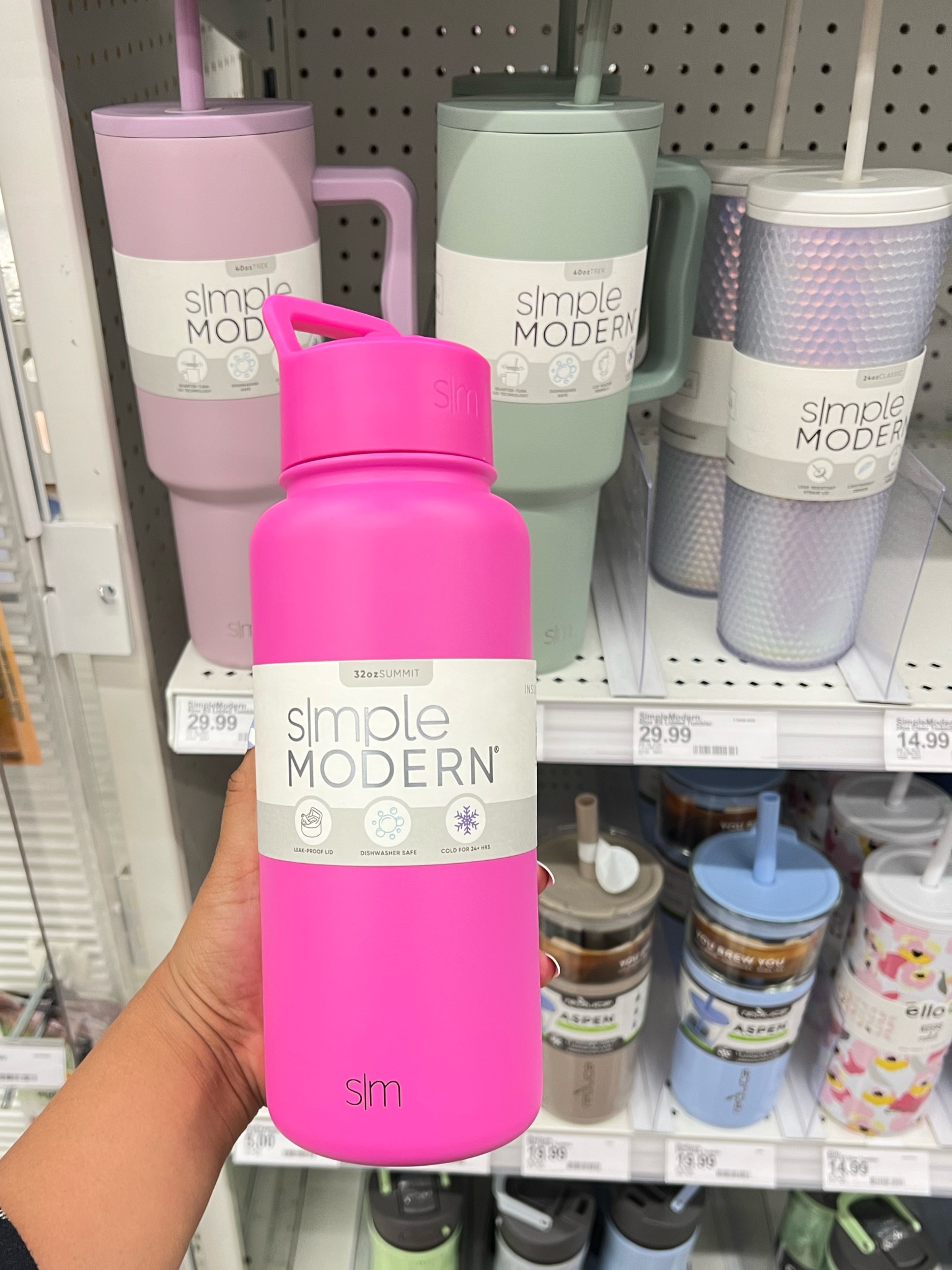 NEW! Simple Modern Summit 32oz Stainless Steel Water Bottle with Straw Lid. Available in various styles and sizes at Target 🥤🎯 

Studded Tumbler Disneyland Trip, Minnie Mouse, Neutral Aesthetic, Leopard Print, Tie-Dye, Reusable Bottle, Dupe, Pink Aesthetic  

#LTKU #LTKtravel #LTKGiftGuide