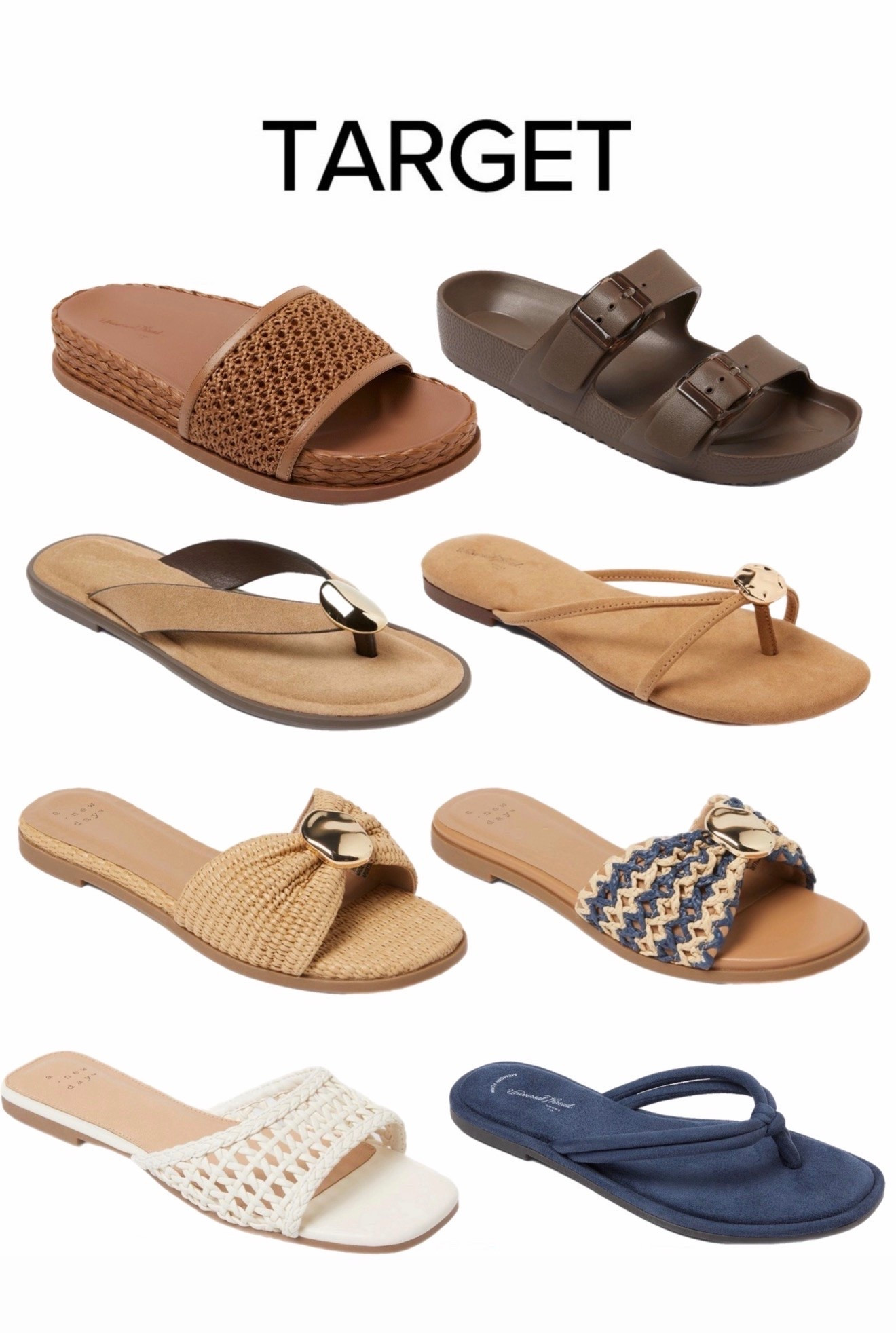 40% off Target sandals!