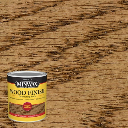 Minwax Wood Finish Penetrating Stain Special Walnut Oil-Based Quart | Walmart (US)