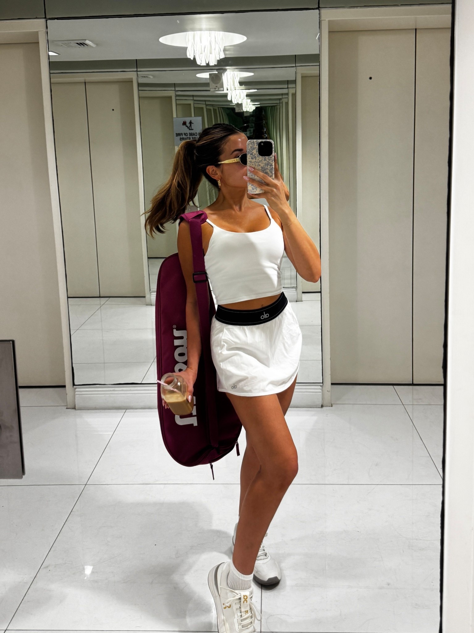 Alo tennis skirt size XXS
Amazon workout tank size XS
For reference I’m 5’1” :)

Tennis skirt, tennis shoes, workout clothes, tank tops, sports bra, sneakers, activewear 

#LTKActive #LTKootd #LTKfitnessgoals