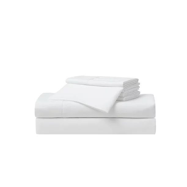 Serta So Soft 6 Piece Bed Sheet Set, White, King | Walmart (US)