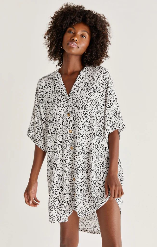 James Leopard Crinkle Dress | Z Supply