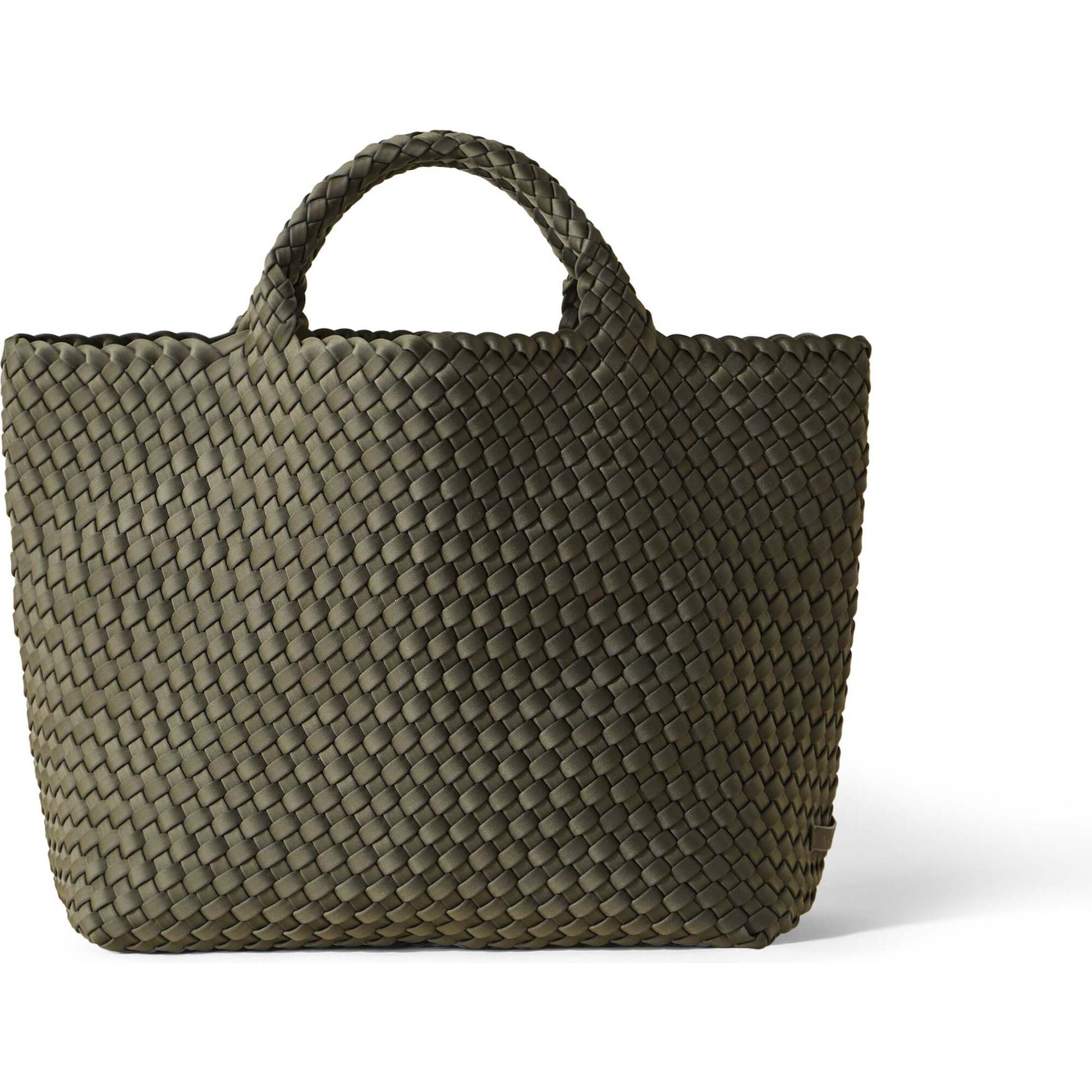Women's St. Barths Medium Handwoven Tote, Olive - OS | Maisonette