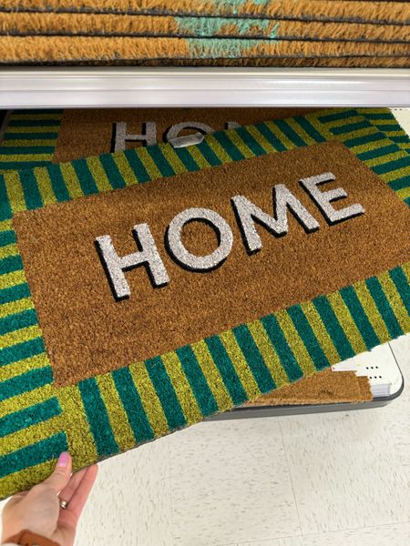 Target home decor, spring doormat, home doormat, colorful doormat, 

#LTKFindsUnder50 #LTKHome #LTKSeasonal