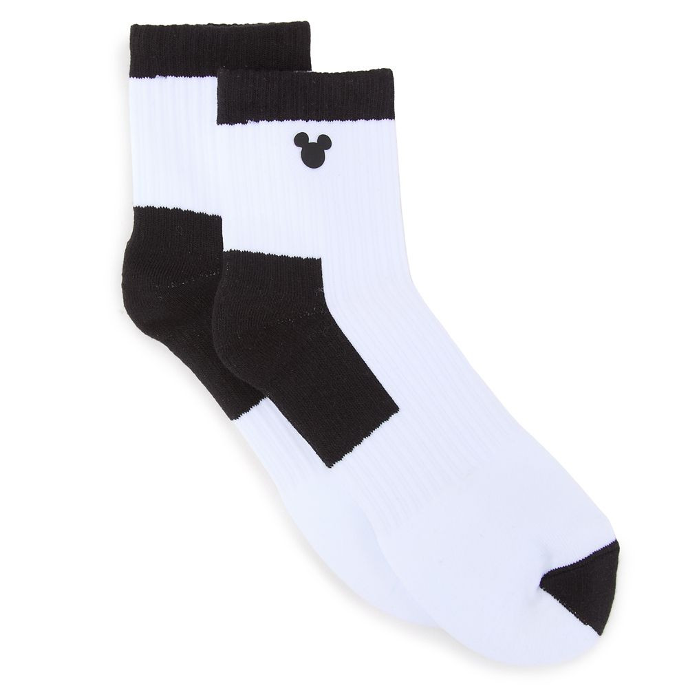 Mickey Mouse Icon Ankle Socks for Adults  Black Official shopDisney | Disney Store