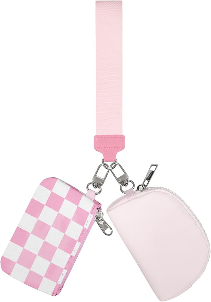 Wristlet Wallets for Women Ladies Teen Girls Female Wallets Cute Aesthetic Unique Modern Purse Ke... | Amazon (US)