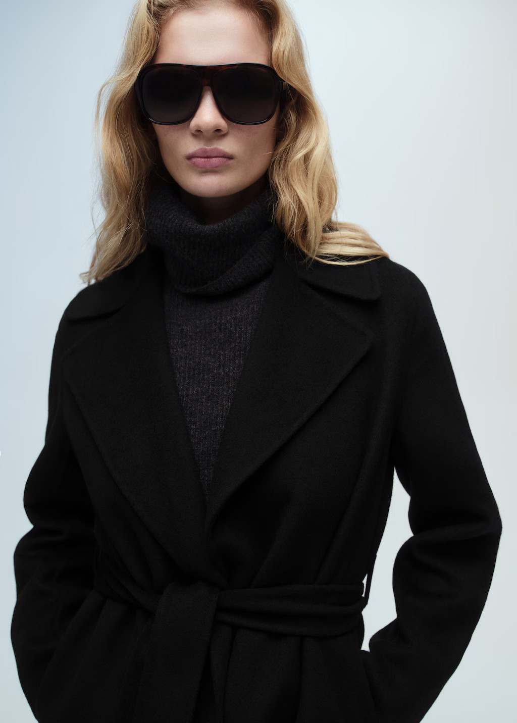 Belt handmade coat - Women | MANGO USA | Mango (US/MX/AU)