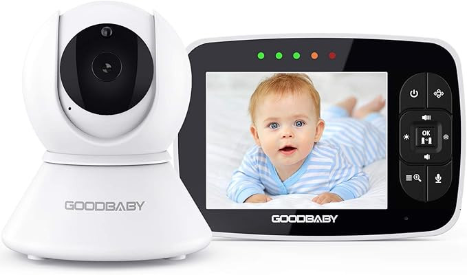 GoodBaby Baby Monitor with Remote Pan-Tilt-Zoom Camera|Keep Babies Safe with 3.5” Large Screen,... | Amazon (US)