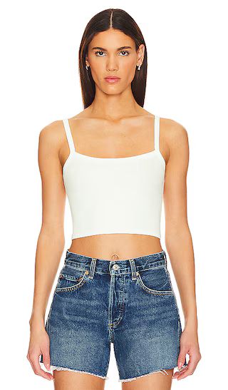 Lainey Tank Top in White | Revolve Clothing (Global)