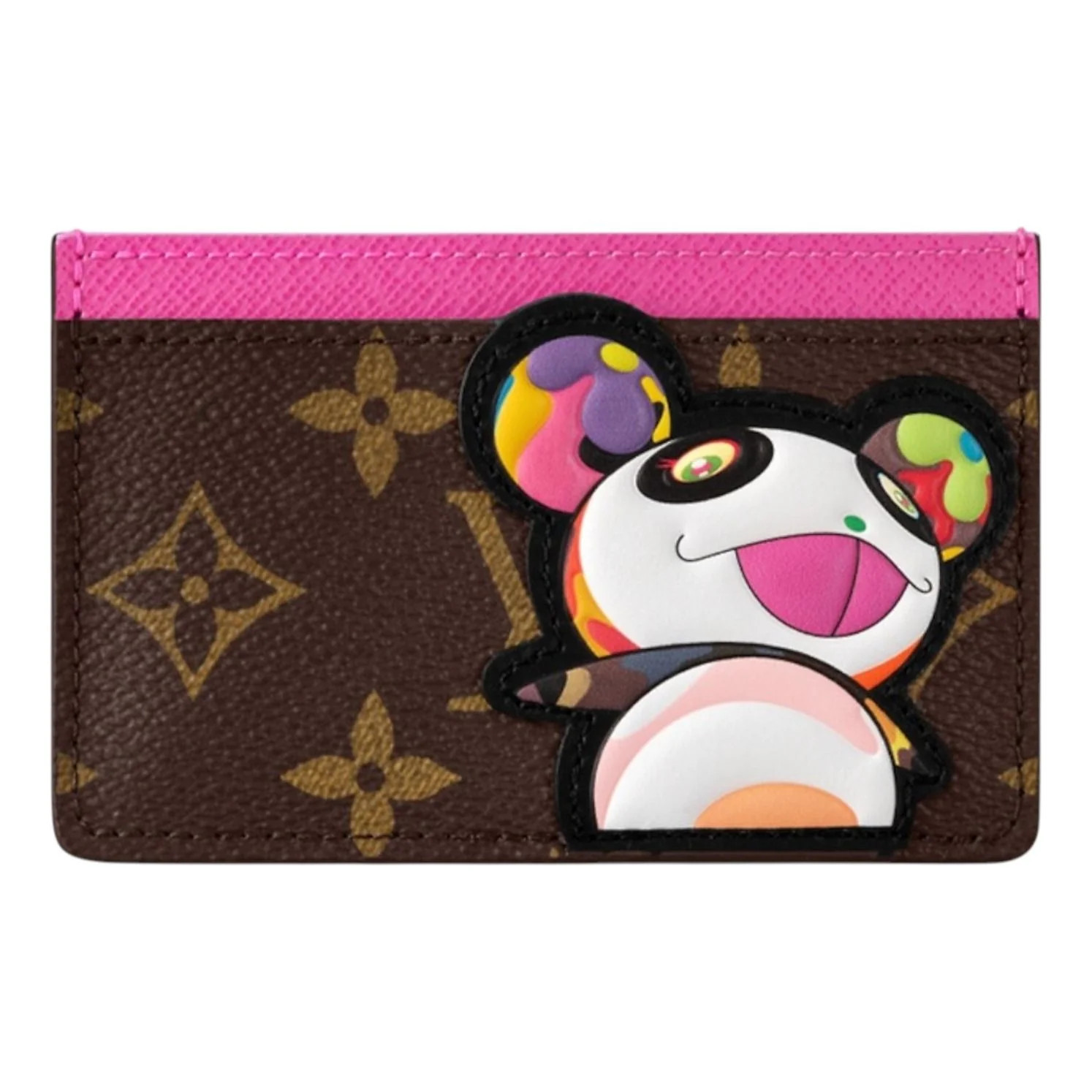 LOUIS VUITTON x Takashi Murakami Panda Card Holder 'Monogram' M13439 | KICKS CREW