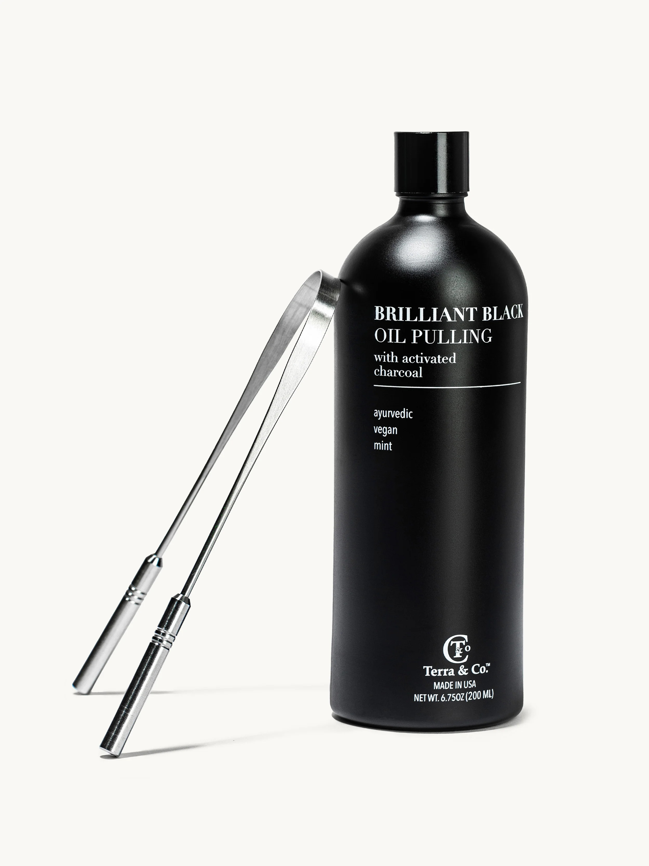 Charcoal Oil Pulling Kit | goop