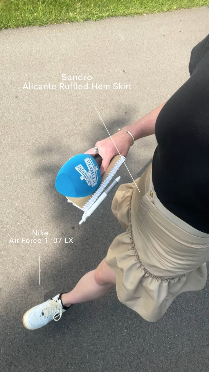 Day 2 of training camp outfit!

Tan skirt, black tee, sneakers

#LTKstyletip #LTKBacktoSchool #LTKSeasonal