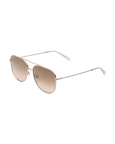 56mm Aviator Sunglasses | TJ Maxx