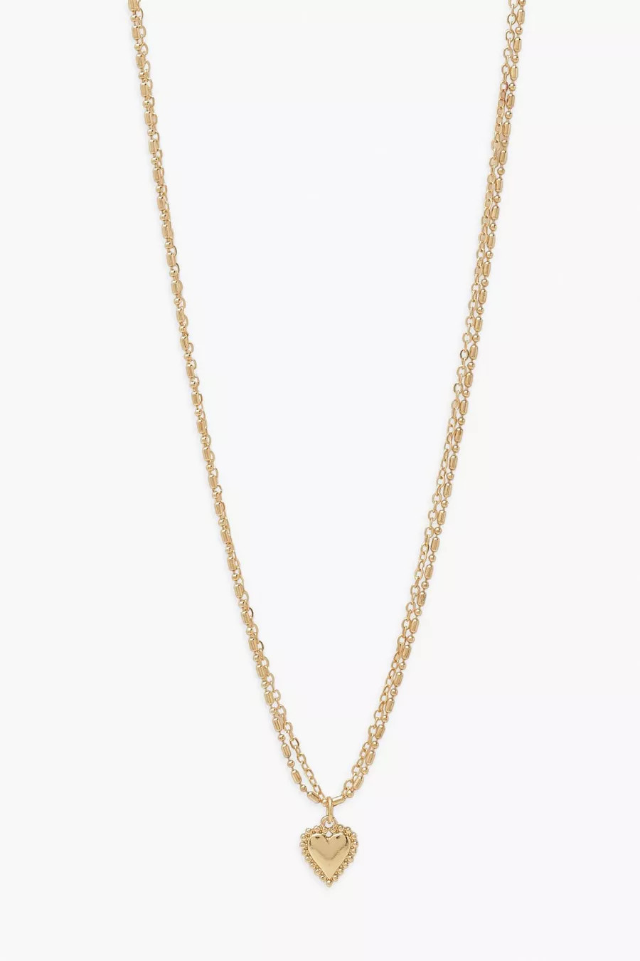 Mini Heart Necklace | Boohoo.com (AU & NZ)