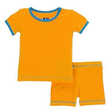 Kickee Pants Bamboo Short Sleeve Pajama Set with Shorts | Amazon (US)