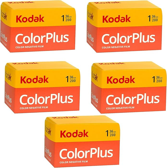 5 Rolls of Kodak colorplus 200 ASA 36 Exposure | Amazon (US)