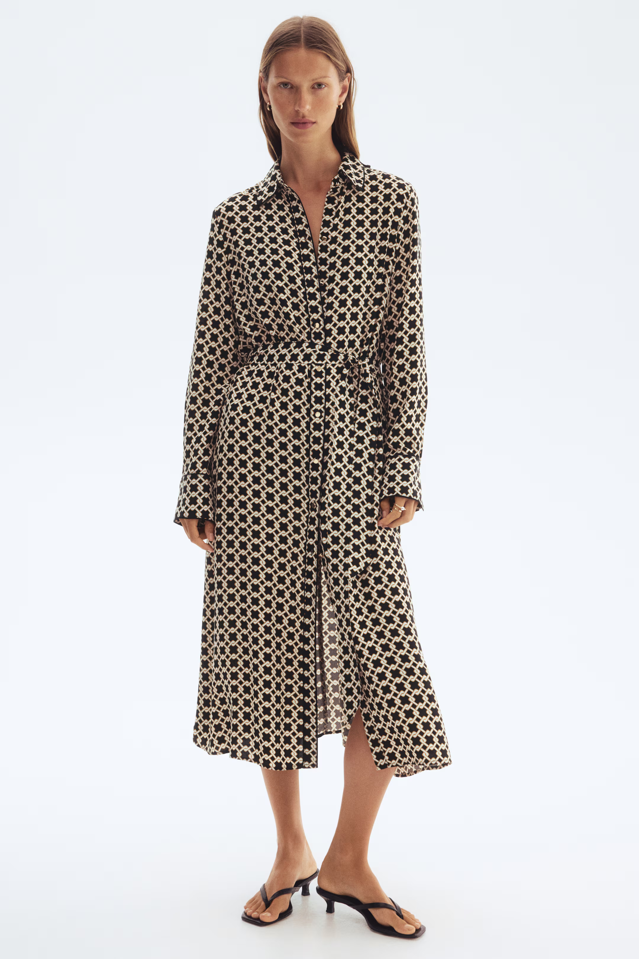 Tie-Belt Shirt Dress | H&M (US + CA)