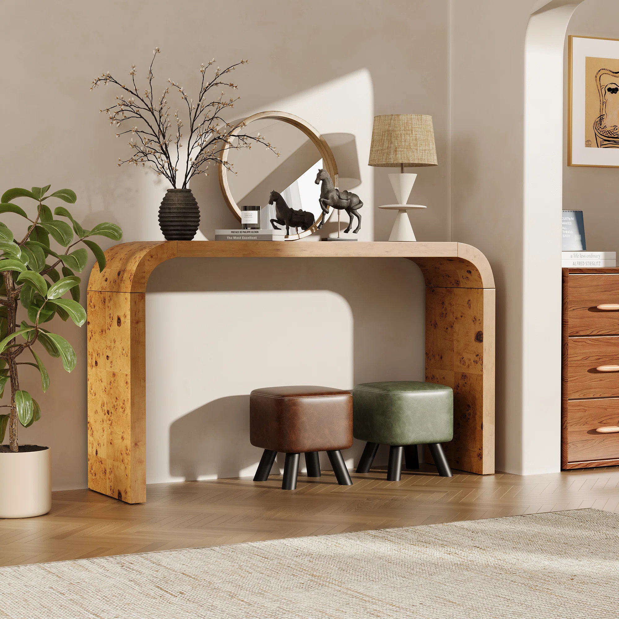52"Solid Wood Console Table | Wayfair North America