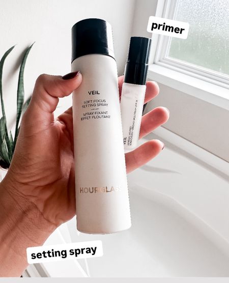 I’ve been using these two products from Hourglass in my everyday makeup routine and truly love them so much! The setting spray doesn’t make my makeup look too matte but still sets it and keeps a nice glow from my highlighter! The primer is SO lightweight, it’s unbelievable. It smoothes my face and makes the foundation go on so much smoother 

#LTKfindsunder50 #LTKfindsunder100 #LTKbeauty