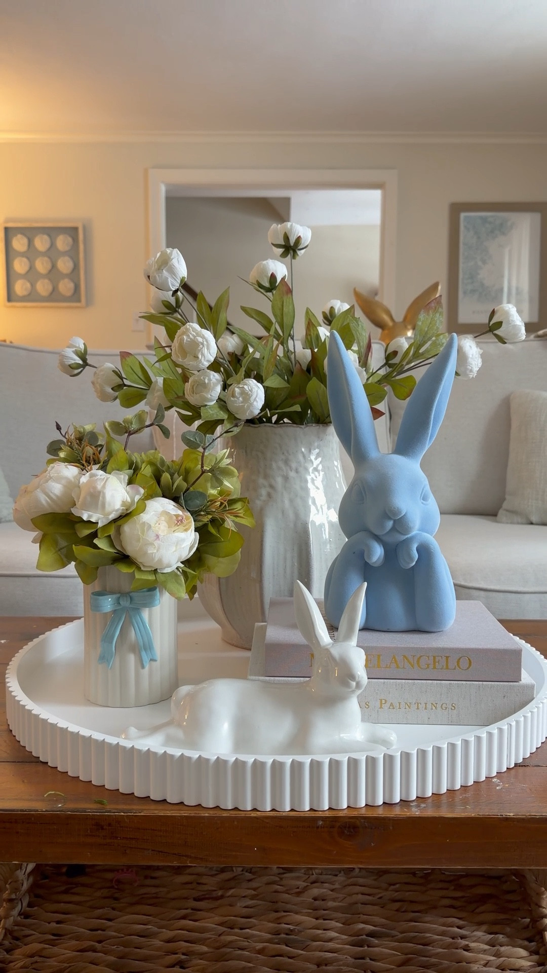 I spotted this blue flocked bunny bust and have been waiting for it to be online!! It’s so cute and perfect for spring! 

#LTKHome #LTKSeasonal