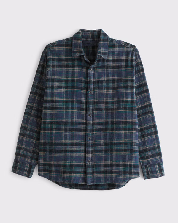 Slub Flannel | Abercrombie & Fitch (US)