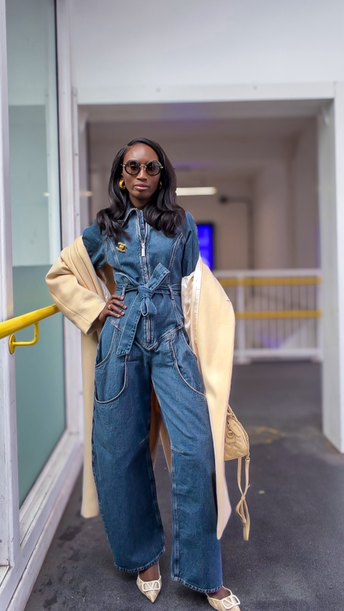 Spring outfit - The denim jumpsuit styled with a yellow coat from Zara

Wearing a size 6 for jumpsuit 

#LTKmodest #LTKstyletip #LTKspring