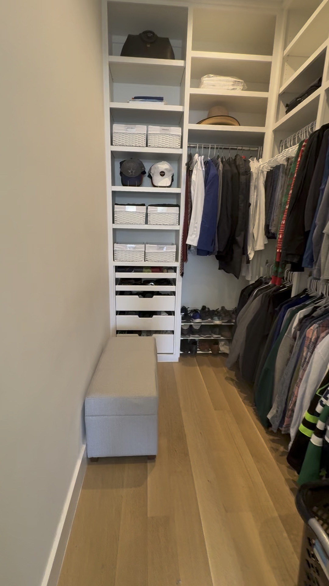 Closet organizing ideas for men!
#closetorganization #hiscloset #organizedcloset 

#LTKMens #LTKHome