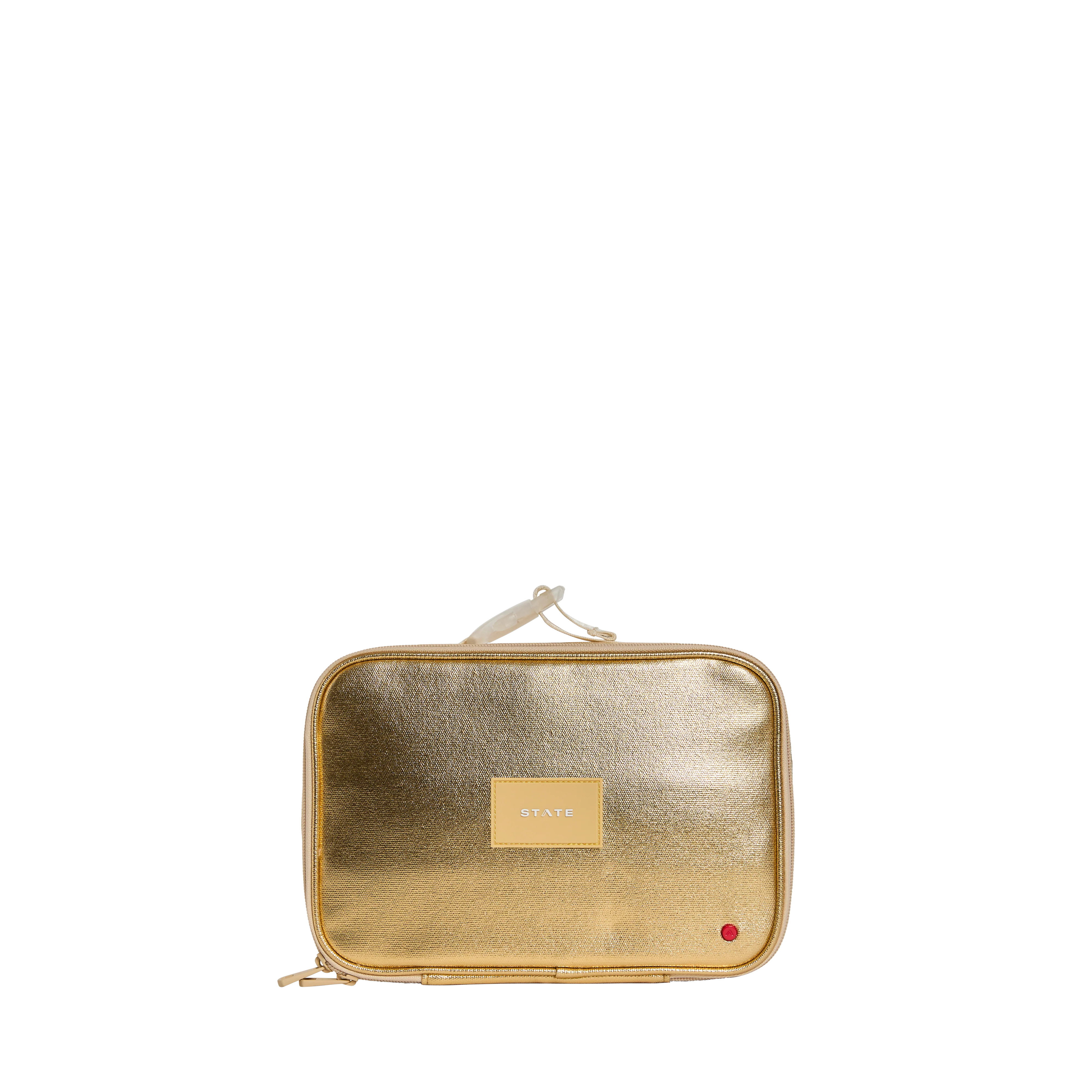 Rodgers Lunch Box in Gold | STATE Bags