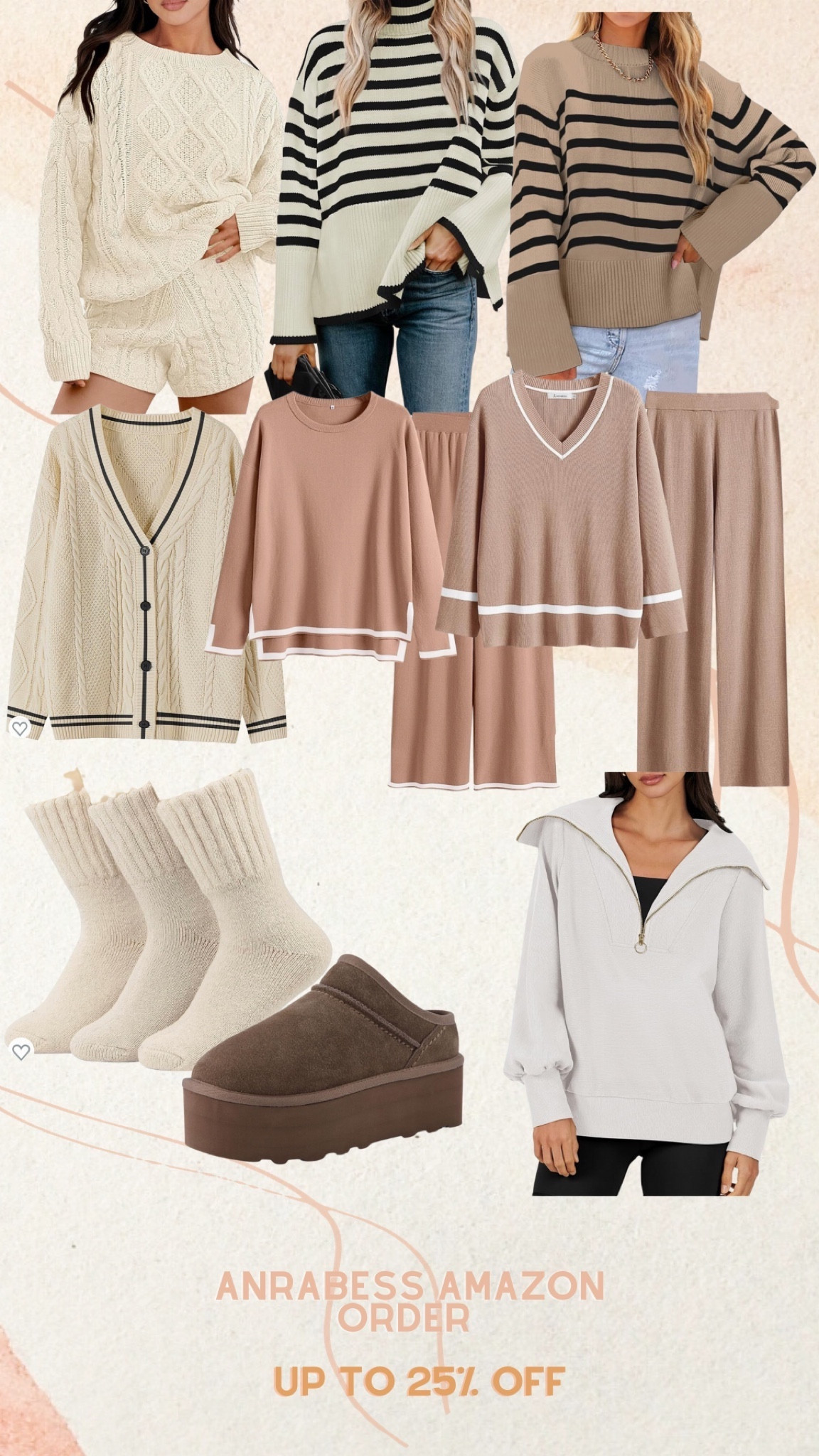 Anrabess up to 25% off for cyber Monday! Amazon sale, women’s fashion, cyber deals, cyber Monday, cyber week, anrabess sale, loungewear, ugg dupes, boot socks, pregnancy outfit, bump fit, postpartum fit, gift for her, gift guide, Christmas gifts 

I got a medium in mostly everything! 34 weeks pregnant and looking forward to wearing all of this postpartum! 

#LTKCyberWeek #LTKsalealert #LTKGiftGuide