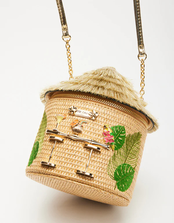 KITSCH TIKI BAR NATURAL | Betsey Johnson