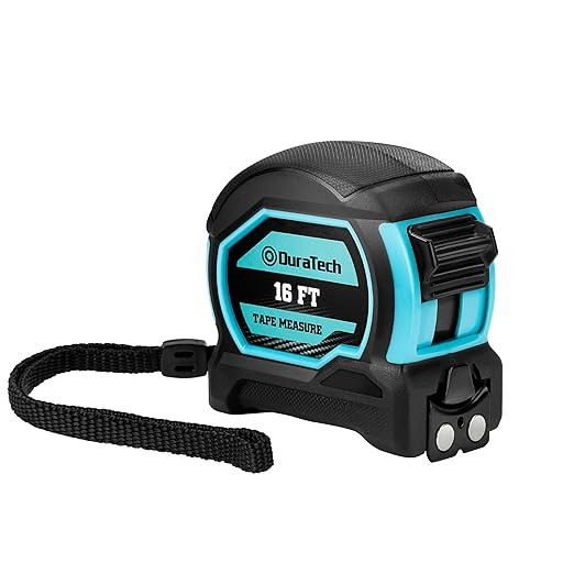 DURATECH Magnetic Tape Measure 16FT with Fractions 1/8, Retractable Measuring Tape, Easy to Read ... | Amazon (US)