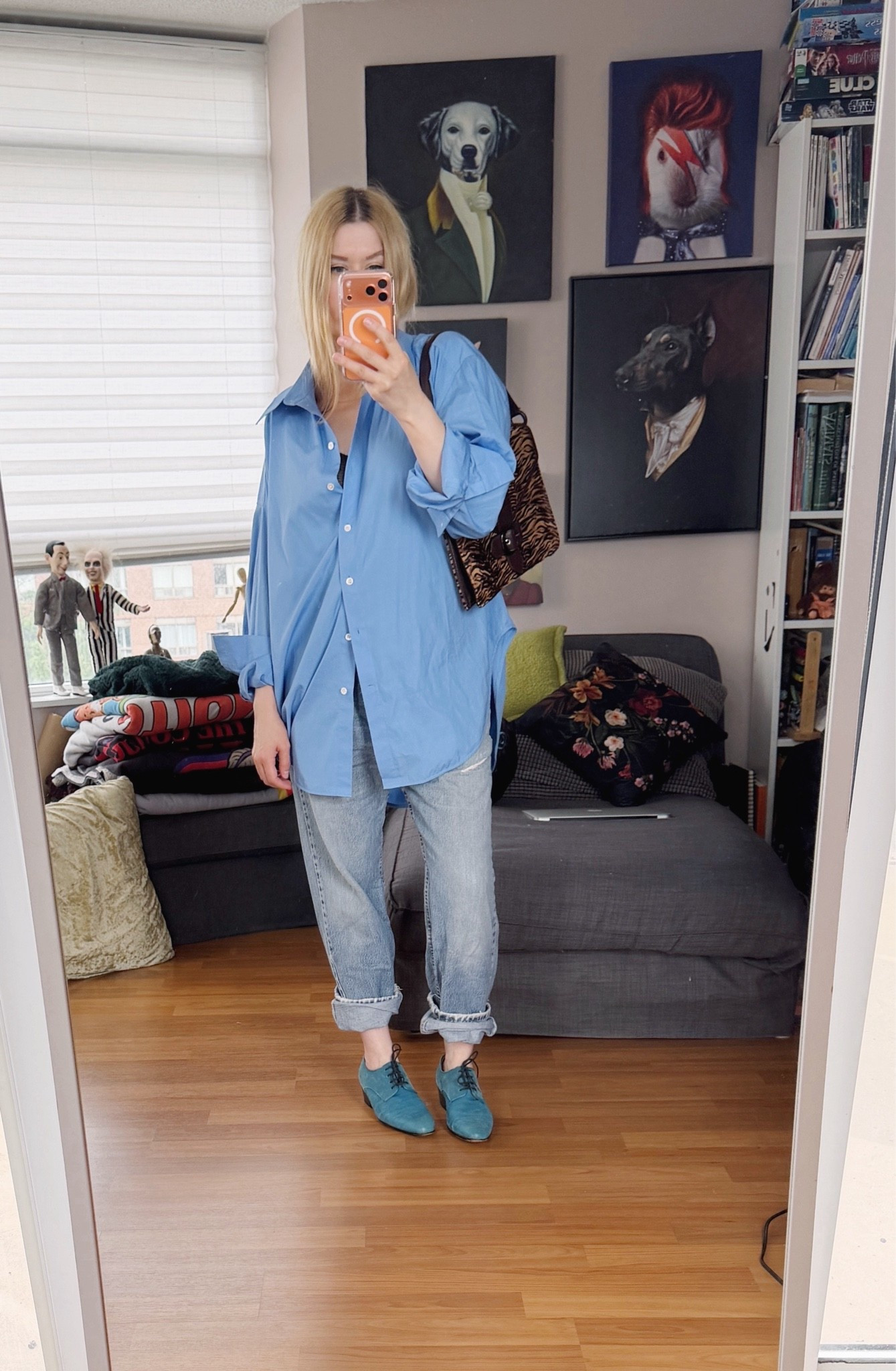 Everything is vintage except the button up shirt which is easy to replicate secondhand just by shopping the men’s section.

#LTKcanada #LTKfall #LTKstyletip