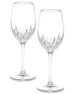 Waterford Stemware, Lismore Essence Sets of 2 Collection - Macy's | Macy's